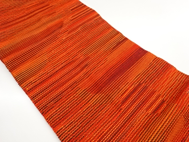 JAPANESE NAGOYA OBI FOR SUMMER / WEAVE PATTERN